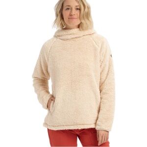 Burton Lynx Pullover Fleece Crème Brûlée Size XS